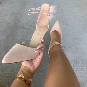 NEW LILIANA NUDE HEELS